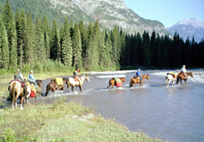 Canada-Alberta-Clearwater Vaquero Wilderness Ride